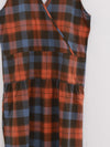 BASERANGE 25 Autumn/Winter GARLIN Dress Portugal BAS-DRGA-OC-AU25-FRAME PLAID